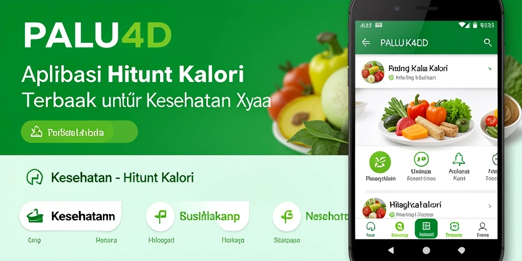 Tampilan antarmuka PALU4D yang sederhana dan efisien untuk menghitung kalori.