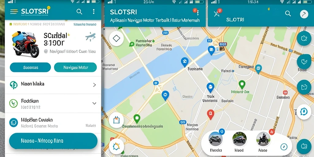 Tampilan antarmuka SLOTSRI yang menawan dan fungsional untuk navigasi motor.